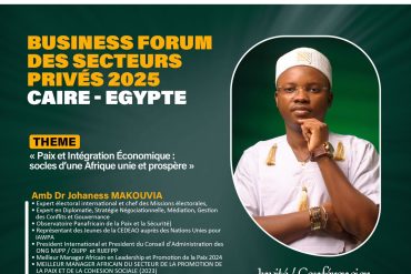 Lomé accueille la 2ᵉ Conférence Panafricaine pour la Paix et la Sécurité (COPPSE 2025)